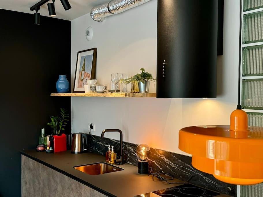 Art & Sunski Studio Z Garazem Podziemnym Krynica-Zdrój Esterno foto